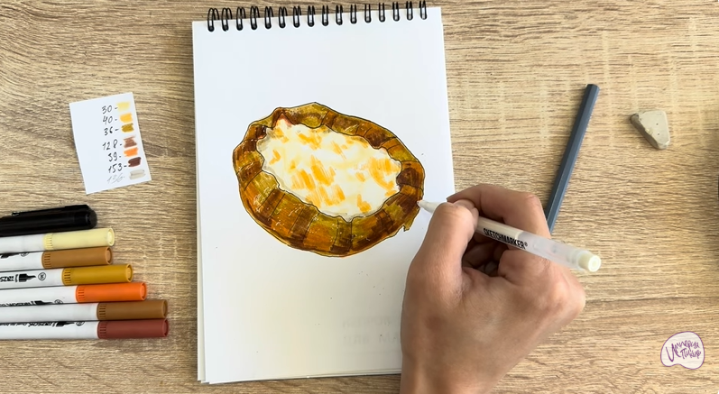 Рисуем Карельская калитка