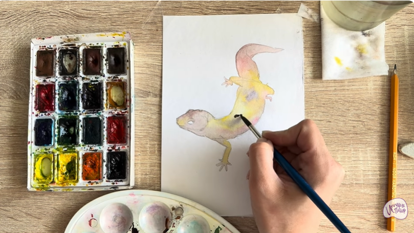 Рисуем Геккон