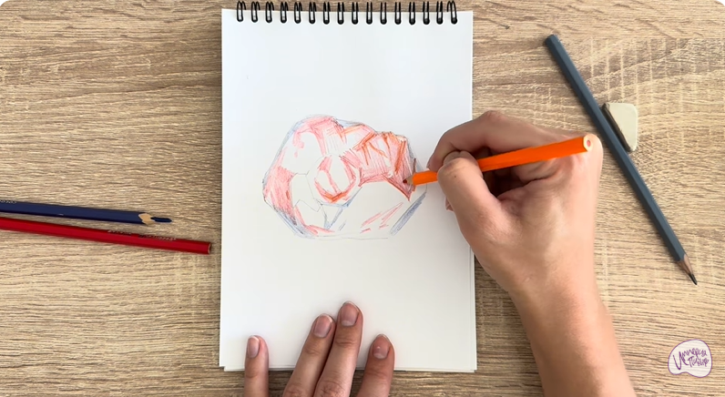 Рисуем Альмандин