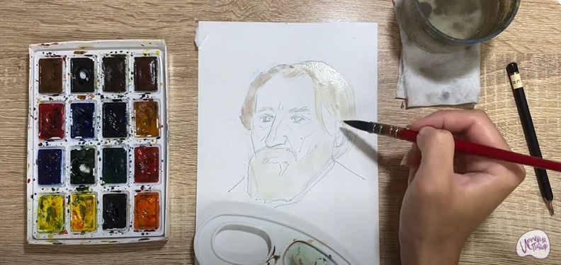 Рисуем Иван Сергеевич Тургенев