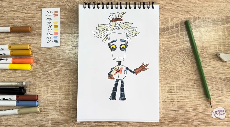 Рисуем Баквит из "Герои Энвелла"