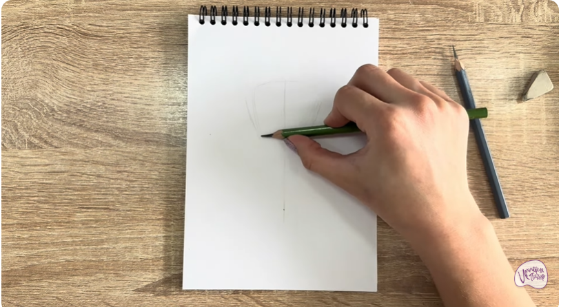 Рисуем Кисть-смётка