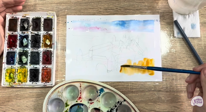 Рисуем Звенигород