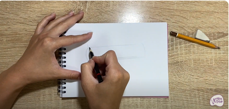 Рисуем Ролик массажный