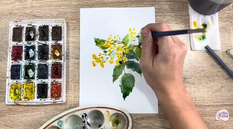 Рисуем Магония