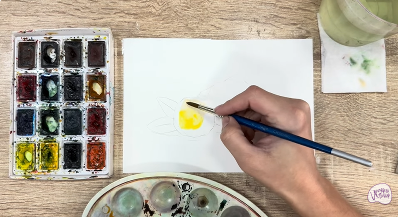 Рисуем Макадамия