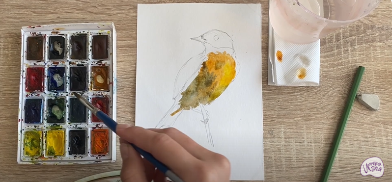 Рисуем Большой чекан