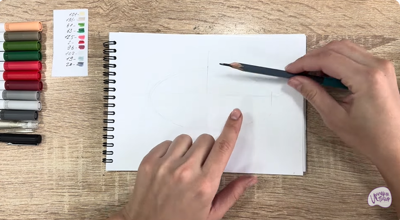 Рисуем Лобио по-грузински