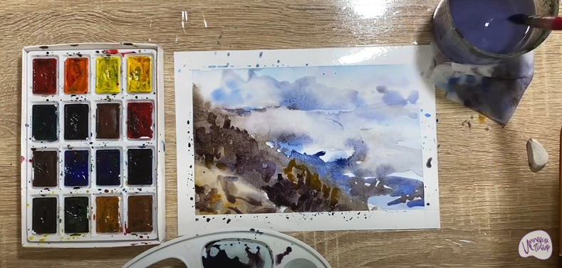 Рисуем Плато Лаго-Наки