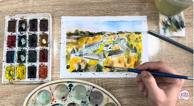 Рисуем Звенигород