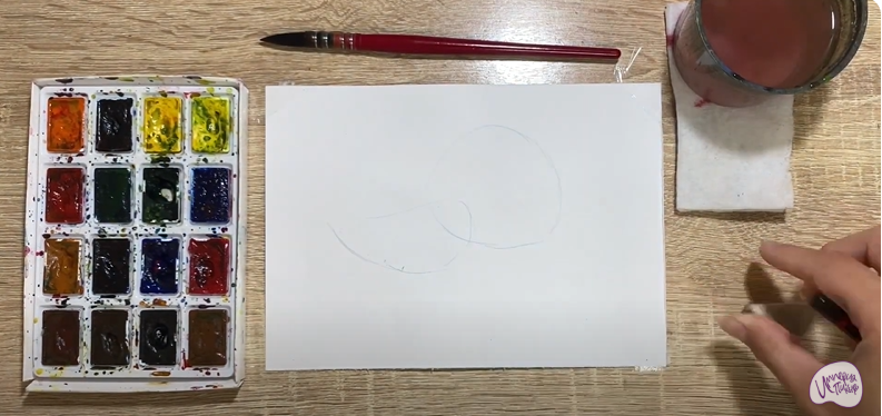 Рисуем Сапота