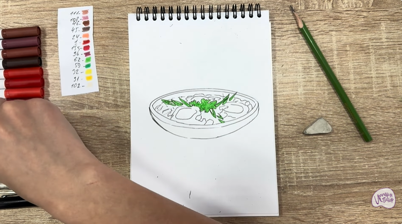Рисуем Шакшука