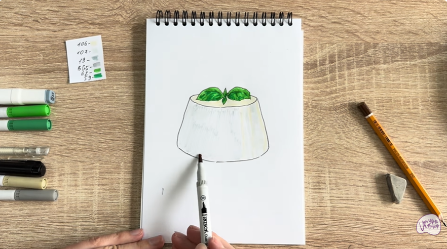Рисуем Рикотта