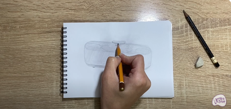 Рисуем Йогуртница