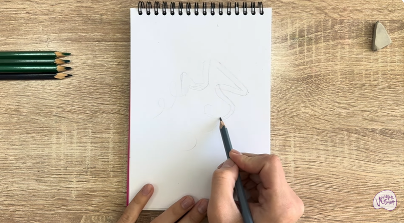 Рисуем Синельная проволока