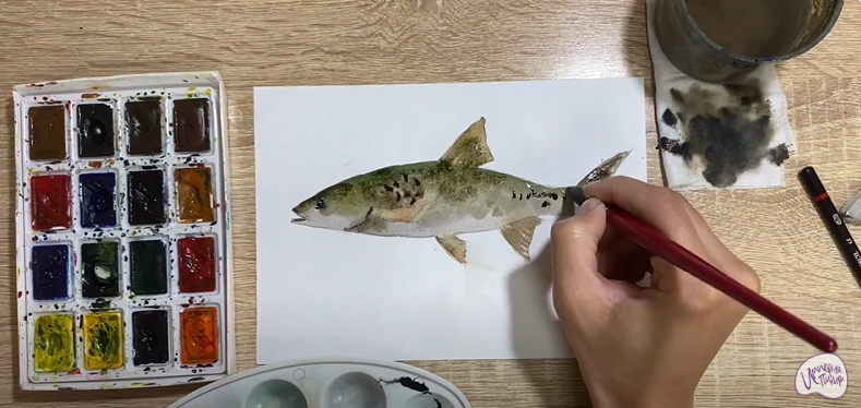 Рисуем Жерех