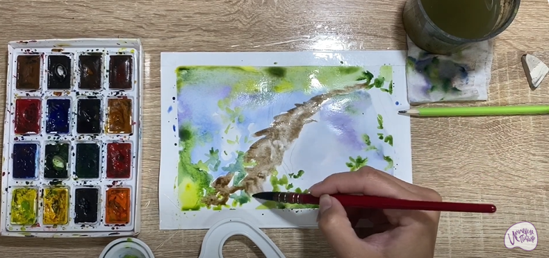 Рисуем Бобровая платина