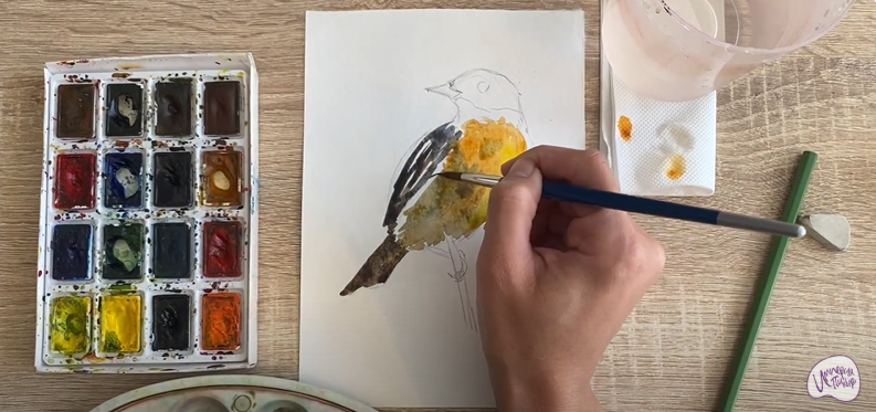 Рисуем Большой чекан