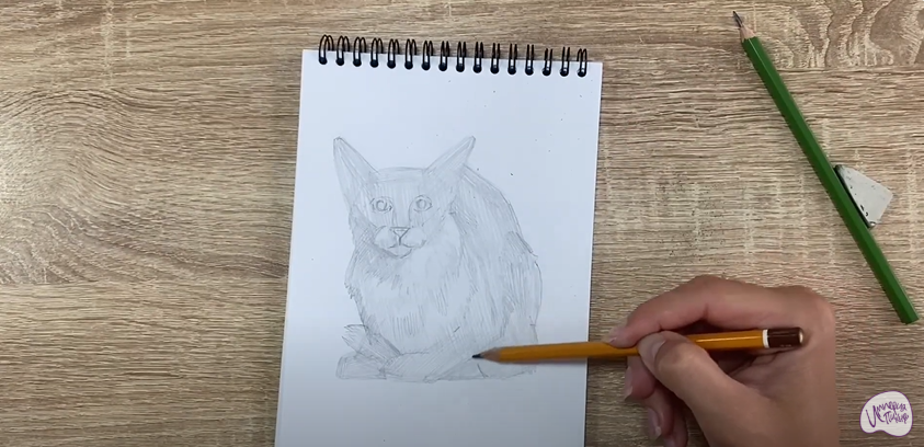 Рисуем Балинезийская кошка
