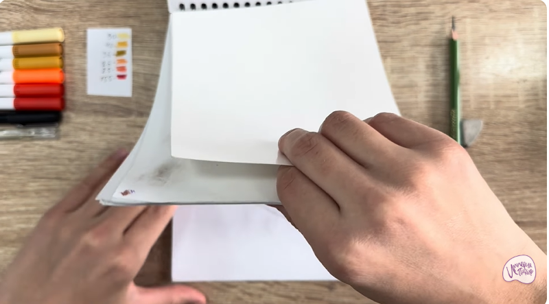 Рисуем Бутерброд с красной икрой