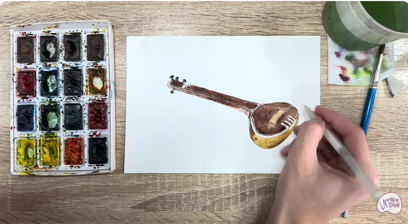 Рисуем Ситар