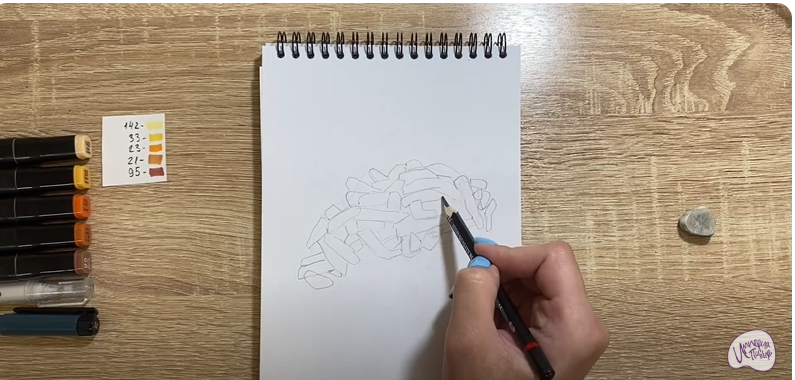 Рисуем Чак-чак