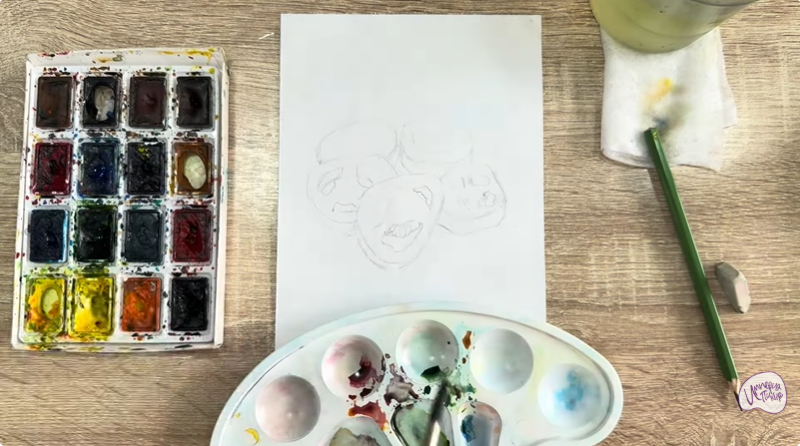 Рисуем Маринованные халапеньо