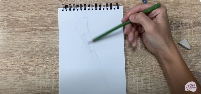 Рисуем Кисть для румян