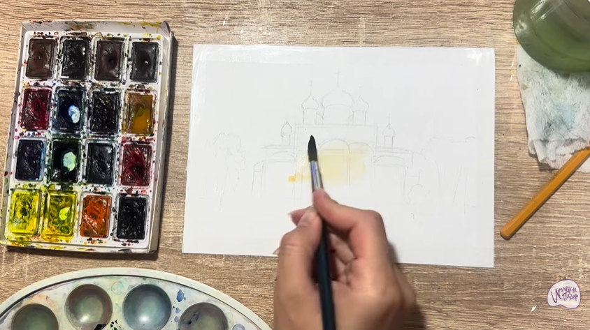 Рисуем Переславль-Залесский