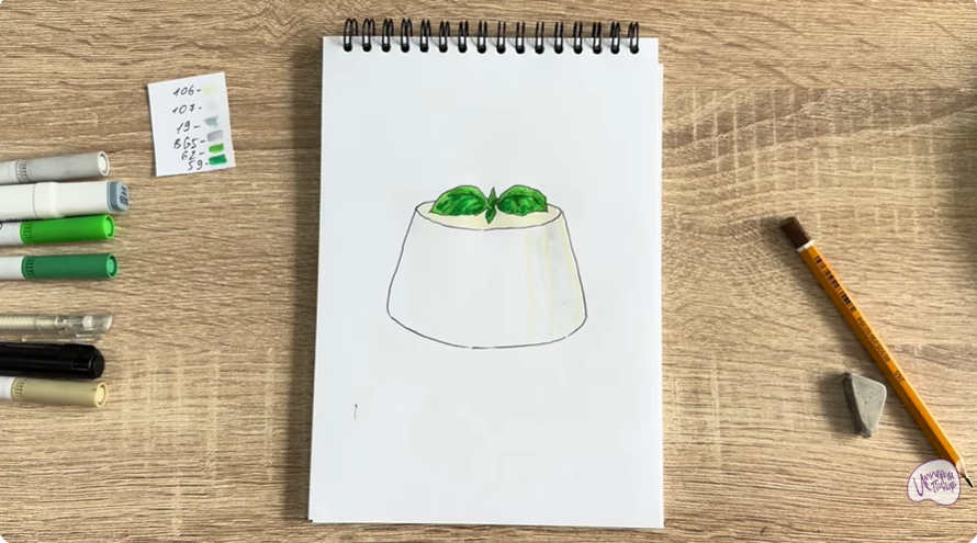 Рисуем Рикотта