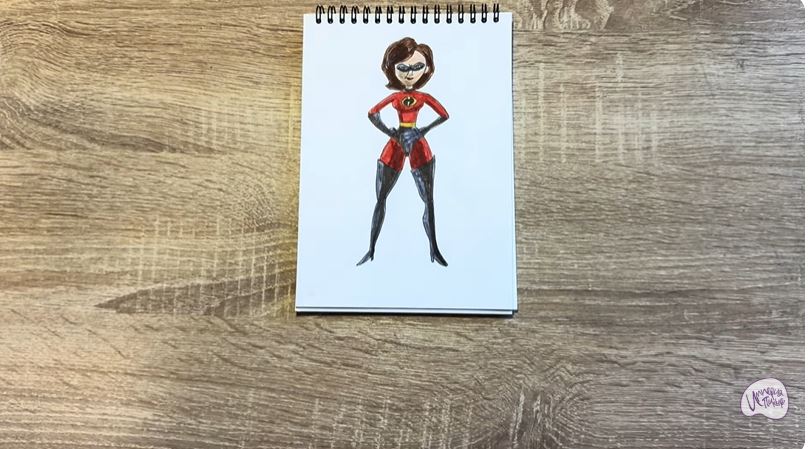 Рисуем Эластика из "Суперсемейка" Рисуем Эластика из "Суперсемейка"
