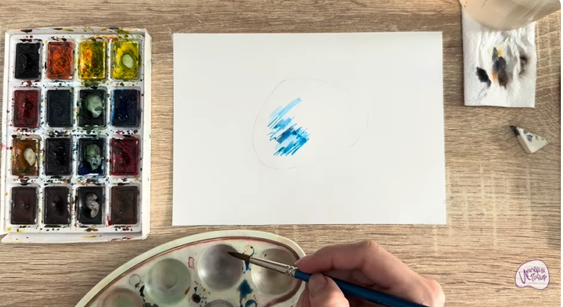 Рисуем Лунный камень