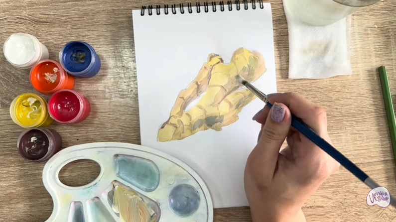 Рисуем Имбирь