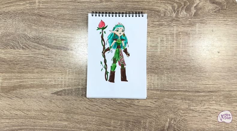 Рисуем Дриада из "Сказочный Патруль" Рисуем Дриада из "Сказочный Патруль"