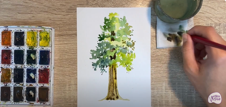 Рисуем Секвойя