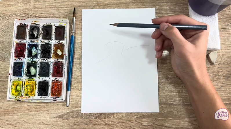 Рисуем Магония