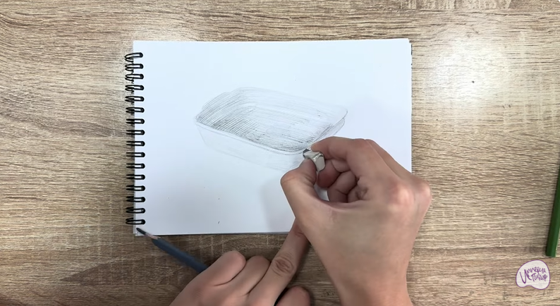 Рисуем Форма для запекания