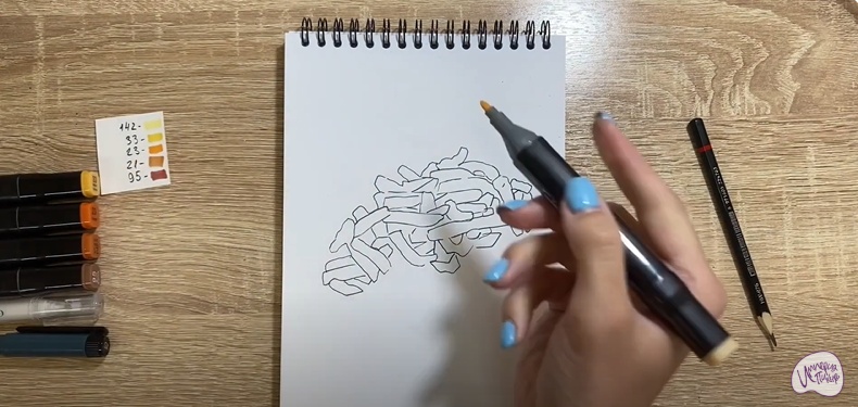 Рисуем Чак-чак