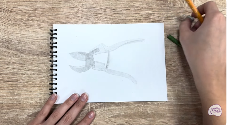 Рисуем Секатор