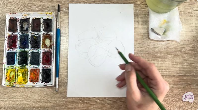 Рисуем Маринованные халапеньо