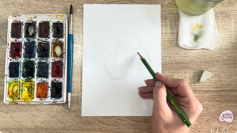 Рисуем Маринованные халапеньо