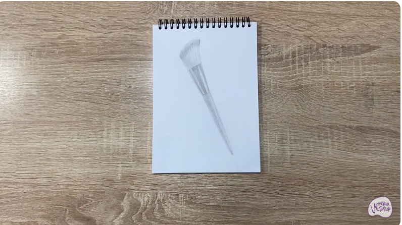 Рисуем Кисть для румян