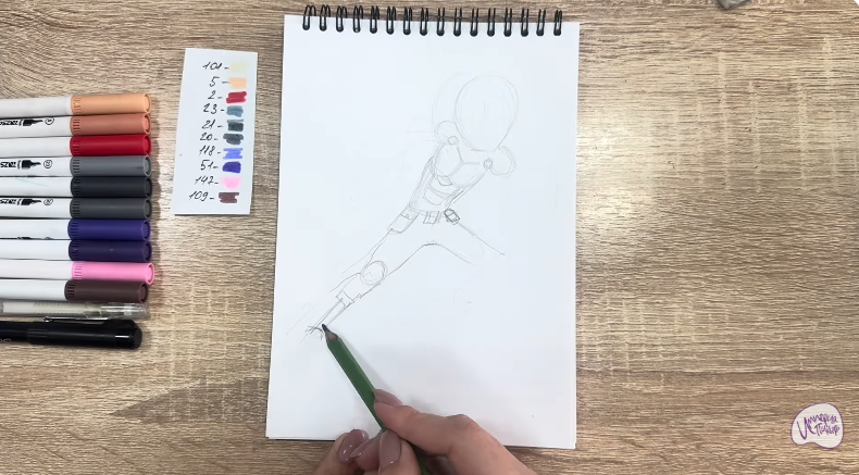 Рисуем Хиро Хамада из "Город Героев"