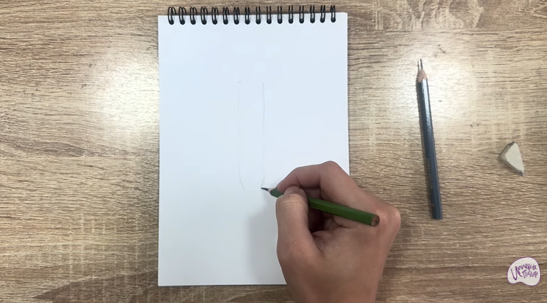 Рисуем Держатель для ручки