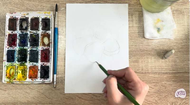 Рисуем Маринованные халапеньо