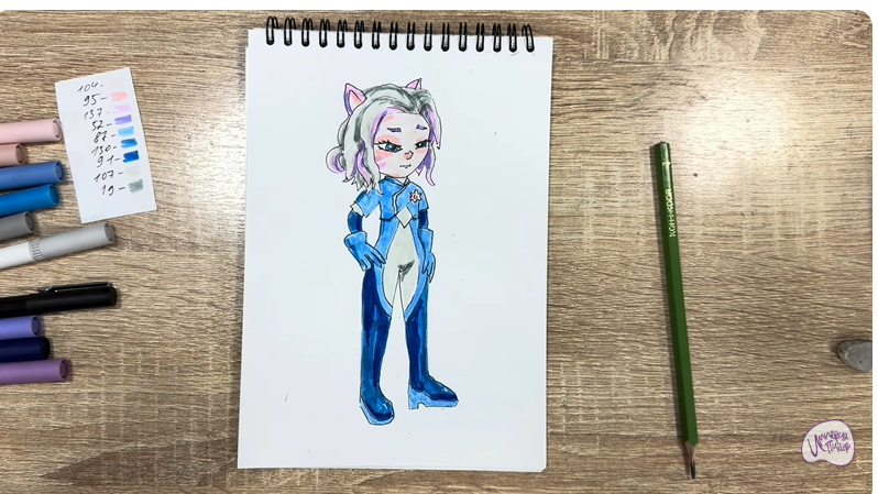 Рисуем Глэйсер из "Джи-Джи Бонд"