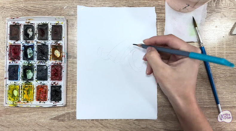 Рисуем Цедра лимона