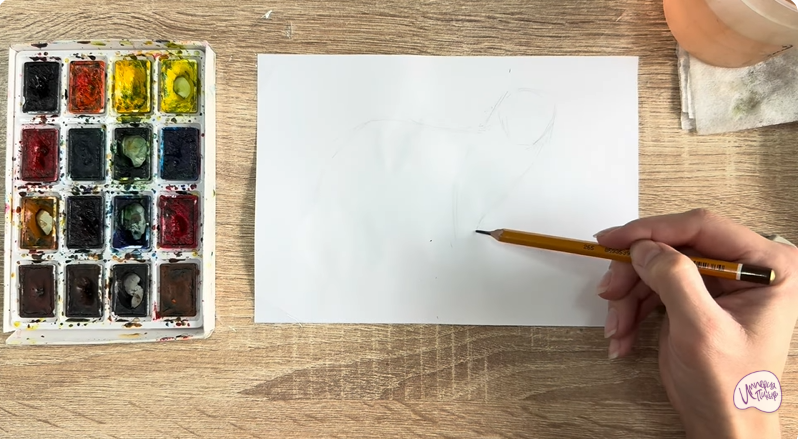 Рисуем Колонок