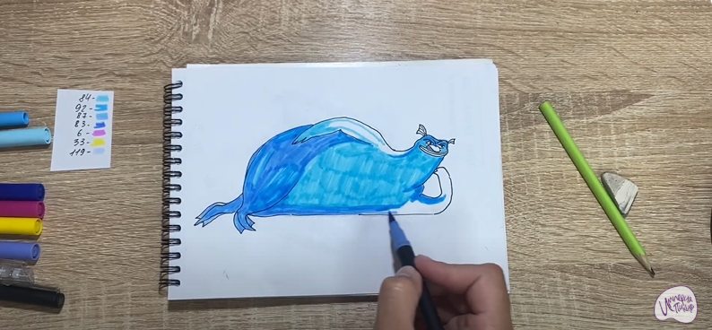 Рисуем Водяной из "Кощей. Начало"