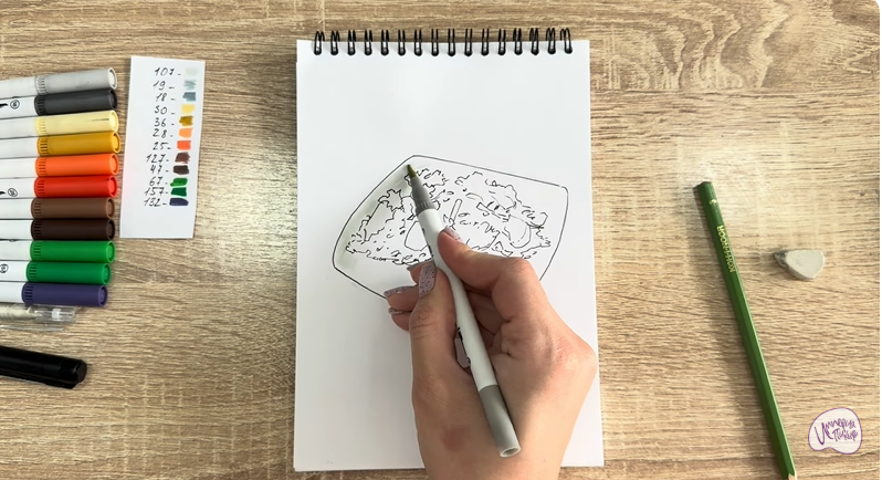 Рисуем Плов